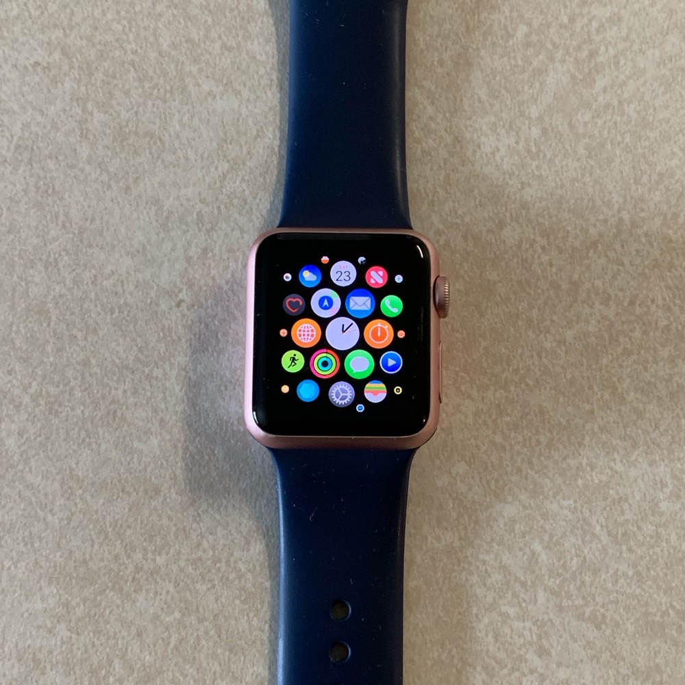 Rose Gold Apple Watch Series 1 - 38mm